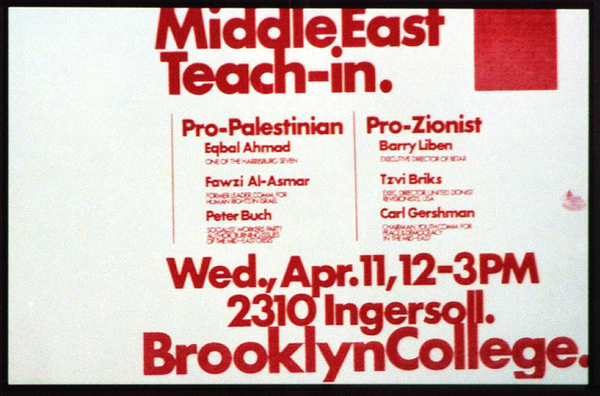 Middle East Teach-In